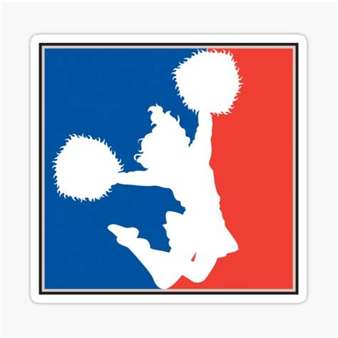 Cheerleader Sticker For Sale By Sportst Shirts Redbubble