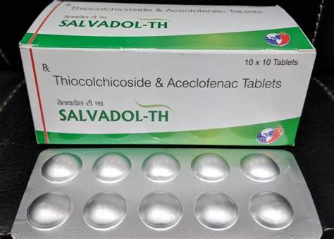 Thiocolchicoside Mg Acelofenac Mg Tablets At Rs Box Jlpl