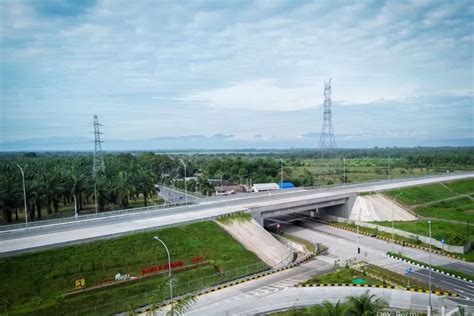 Hutama Karya Perpanjang Dan Tingkatkan Fasilitas Jalan Tol Di Sumatra