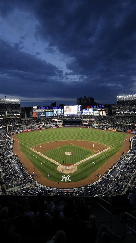 Yankee Stadium At Night Wallpaper