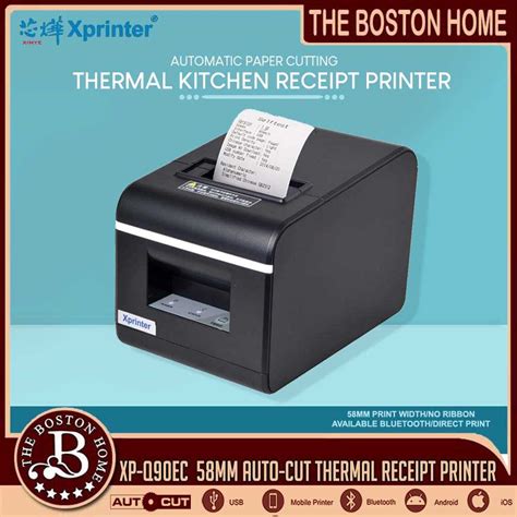 Xprinter Xp Q Ec Bluetooth Usb Mm Thermal Printer Automatic Paper