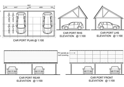 What Are The Dimensions Of A 2 Car Carport