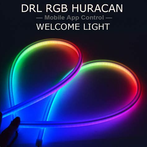 Jual Drl Rgb Aes Huracan Softled Cm Cm Cm Cm Drl Wellcome Light