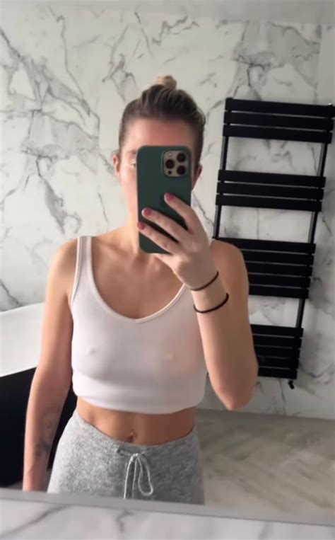 Helen Flanagan Shares Boob Job Results In Braless Before And After Vid
