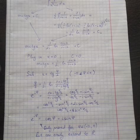 A "proof" of Euler's formula i accidentally discovered back in high ...