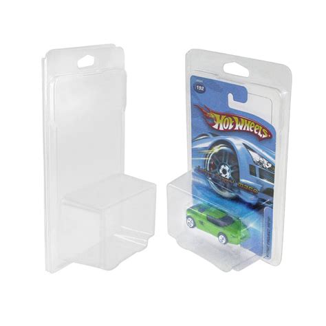 Clear Plastic Hot Wheels Blister Pack Box Toy Car Protector Case Package Clamshell Display