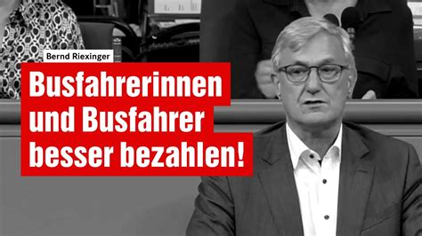 ÖPNV Finanzierung erhöhen Busfahrerinnen und Busfahrer besser