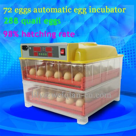 High Hatching Rate Automatic Quail Egg Incubator For Sale Quail