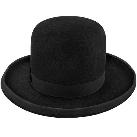 Mens Stetson Bat Masterson Fur Felt Western Hat, black