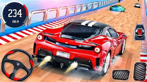 Gt Impossible Car Stunt Race D Muscle Car Mega Ramps Racing