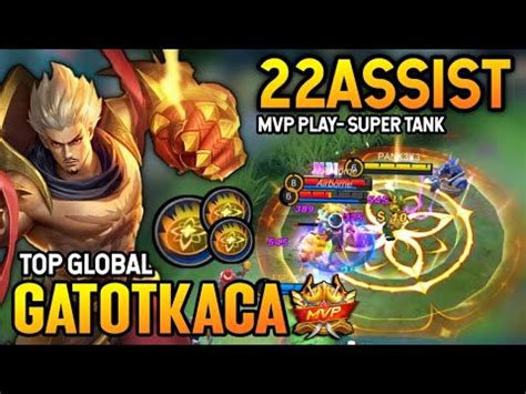 Gatotkaca Best Build Top Global Gatotkaca Gameplay Mobile