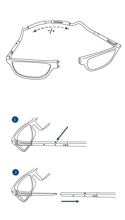 Gafas luz azul INDESmed con regulación posterior y ajuste e imán