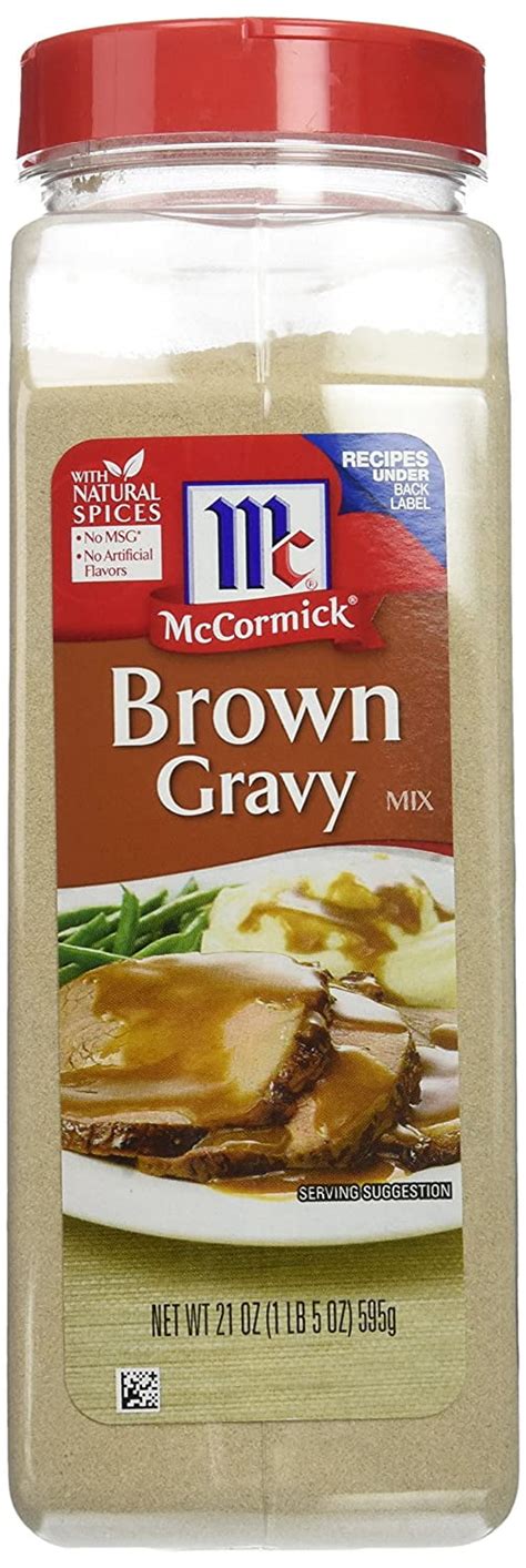 Mccormick Brown Gravy Mix 21 Oz