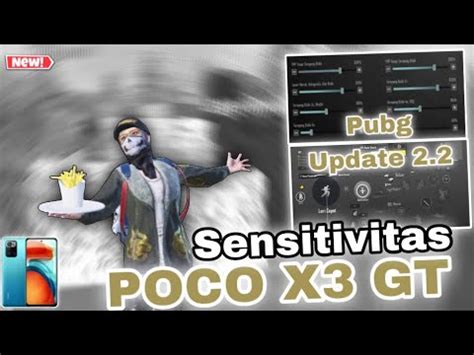 Newbest Sensitivity Settings Poco X Gt Finger Full