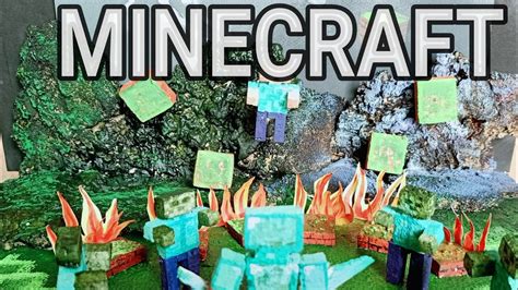 Minecraft 3d Model - YouTube