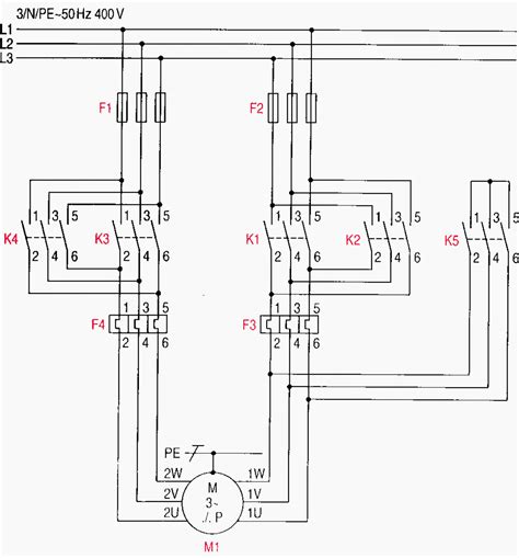 Two Speed Motor Starter Connection And Operation 59 Off