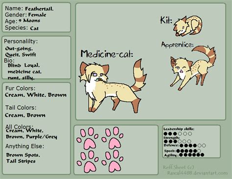 Feathertail Ref By Towhoevermayconcern On Deviantart