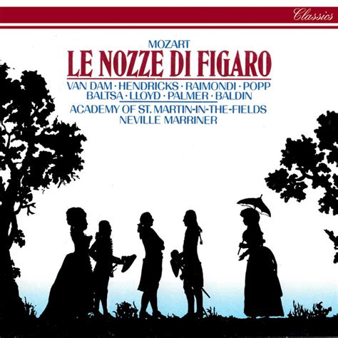 Mozart Le Nozze Di Figaro Album By Wolfgang Amadeus Mozart Spotify