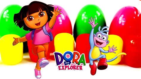 Dora The Explorer - Surprise eggs - Toys Collection (Full HD) - YouTube