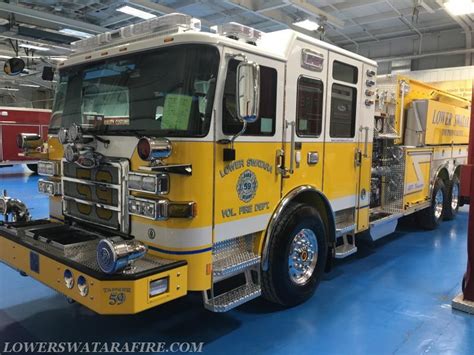 Final Inspection On New Tanker Lower Swatara Fire Department