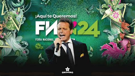 Luis Miguel se presentará en la FENAPO