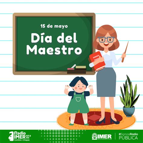 Día del Maestro en México Radio IMER