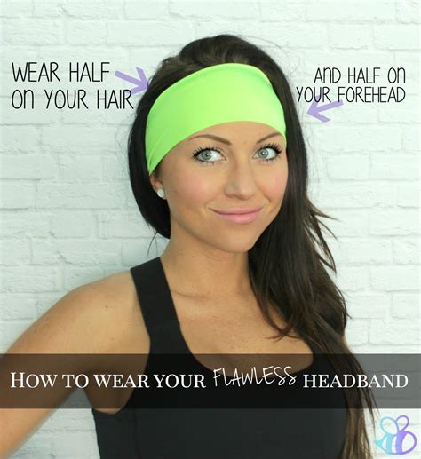 How To Wear A Workout Headband Workoutwalls