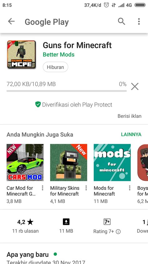 Tutorial Dan Cara Mod Senjata Di Minecraft Pocket Edition