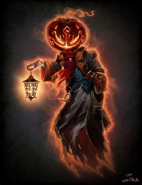 Halloween Pumpkin Guy By Vera Velichko