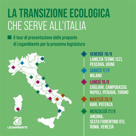 La Transizione Ecologica Che Serve All Italia Legambiente