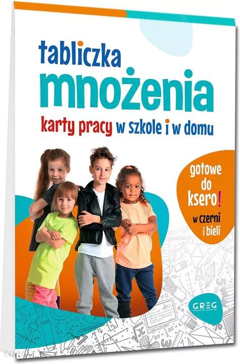 Karty pracy w szkole i w domu Tabliczka mnożenia już od 12 83 zł od