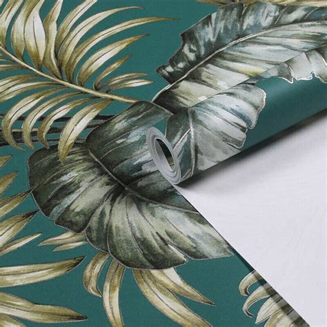 Tropical Plant Forest Wallpaper - AminahDeco Wallpaper