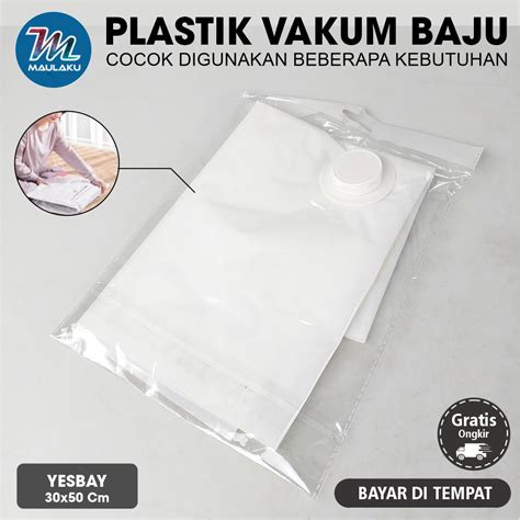 Jual Plastik Vakum Baju Penyimpanan Pakaian Vacuum Compression Bag