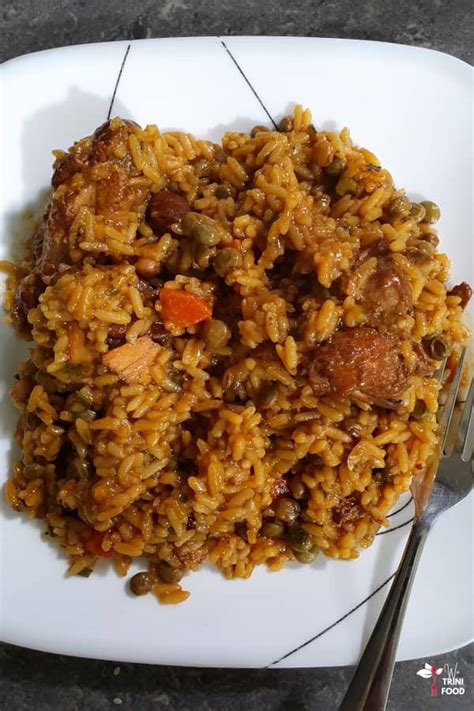 Trinidad Chicken Pelau Recipe We Trini Food