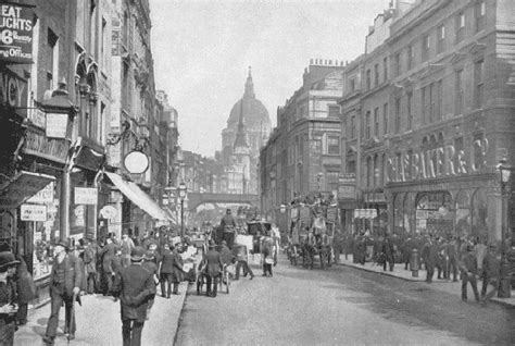 London Street In Victorian Era Victorian Street London History