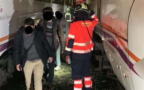 El choque de trenes en Andalucía deja trece heridos tres de ellos menores