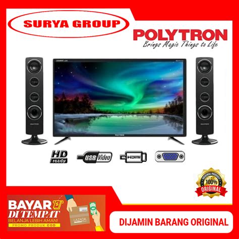 Polytron Digital Pld Tv Pld Tv Led Tv Inch Speaker Tower