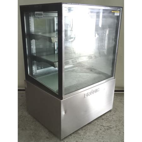 Bromic RCS 3SB CE Square Glass Cake Display