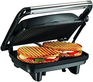 Chefman RJ02 180 Parrilla Prensa Panini Grill Y Gourmet Sandwich Maker