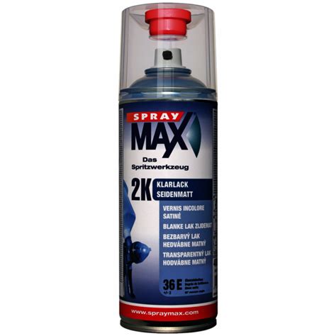 Spraymax K Klarlack Ml Spr Hdose Komponentiger Klarlack