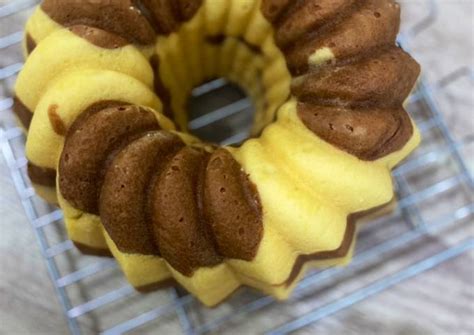 Resep Marble Cake Putih Telur Anti Gagal Oleh Kurnia Dr Cookpad