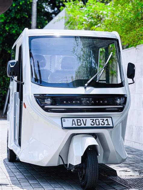 Electric Three Wheeler Launched In Sri Lanka Colombo Times