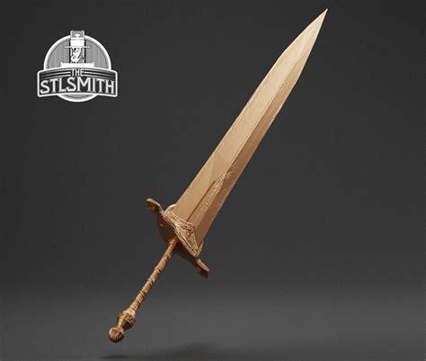 Stl File Moonlight Greatsword Dark Souls 3 Life Size Prop Stl 📁 ・3d