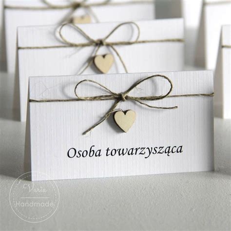 Rustykalne Winietki Weselne Gifts Wedding Gift Wrapping