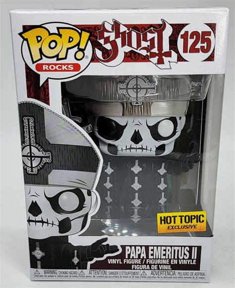 125 Papa Emeritus II Ghost Hot Topic Funko Pop Price