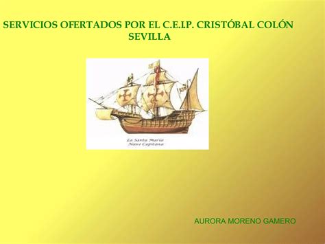 Presentacion Ceip Cristobal Colon Ppt Descarga Gratuita