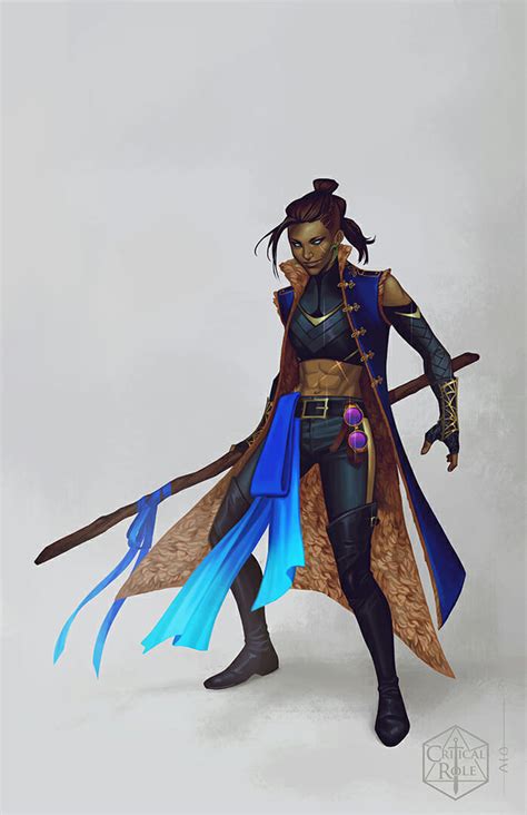 Hype New Official Mighty Nein Character Art By Ariana Orner