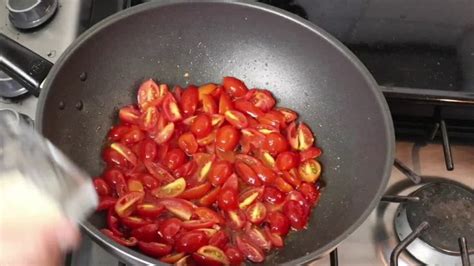 Pasta Con Tomates Cherry Y Albahaca GPS YouTube Pasta De Tomate