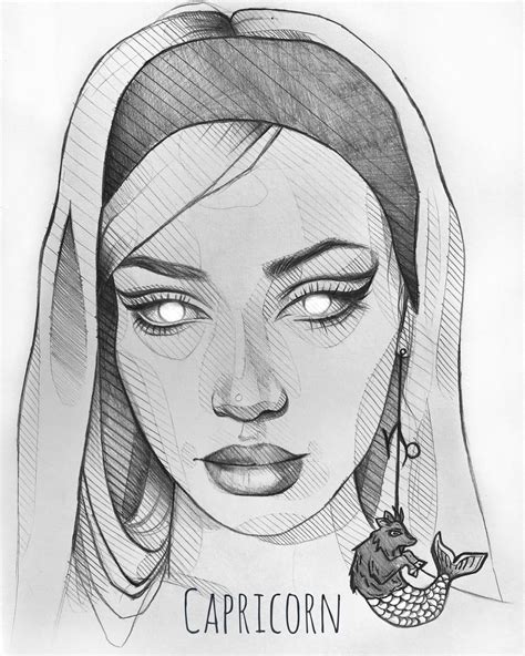 Capricorn Drawing