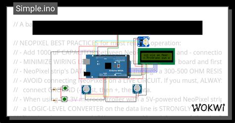 Mega Led Rtc Ino Wokwi Arduino And ESP32 Simulator